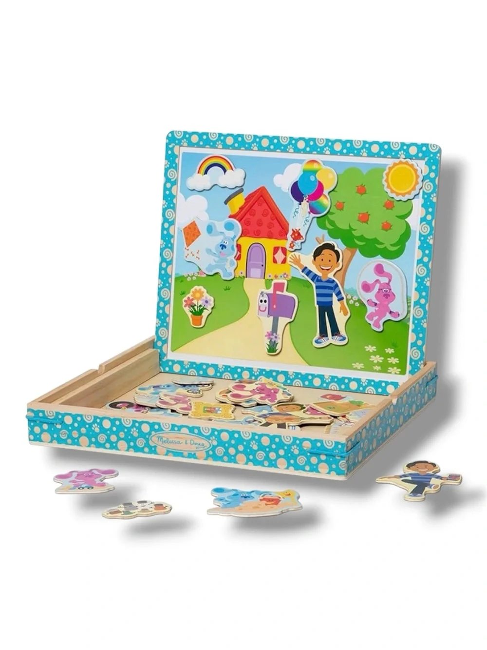 Melissa & Doug Blue's Clues & You! Wooden Magnetic Picture Game - NWT